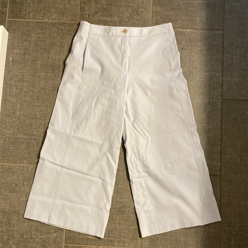 Ann Taylor Wide Leg Dress Capris High Rise